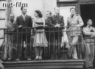 Кинохроника Марш пленных немцев по улицам Москвы. (17.07.1944)