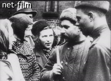 Кинохроника Освобождение Польши. (1945)