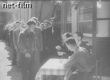 Кинохроника Формирования коллаборационистов во Второй мировой войне. (1941)