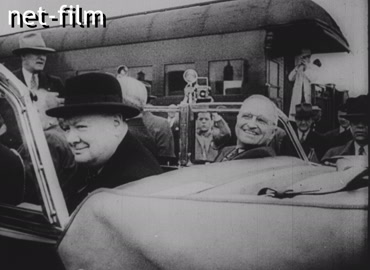 Footage The beginning of the Cold War. (1946)