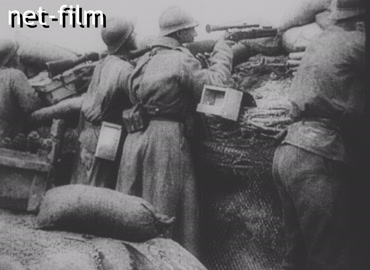 Footage On the front lines and in the rear of the First World War. (1914-1917)