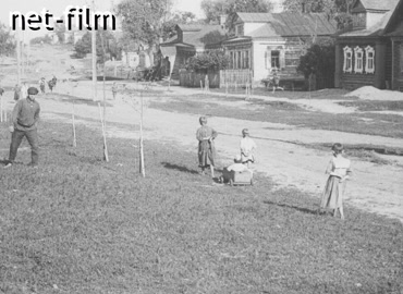 Footage Newsreel of the Soviet village. (1924)