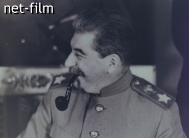 Footage W. Churchill's stay in Moscow. (1944)