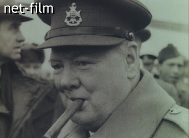 Footage Crimean (Yalta) Conference. (1945.02)