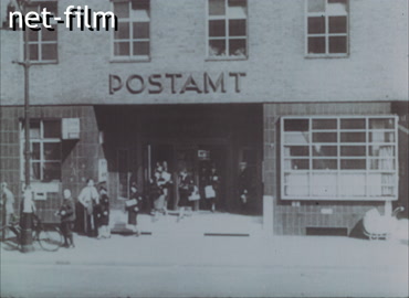 Footage Germany during the war. (1943-1944)