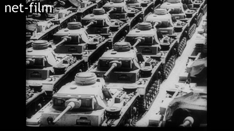 Footage Militarization of Germany. (1938)