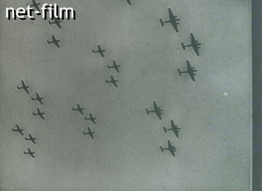 Footage German aviation. (1941)