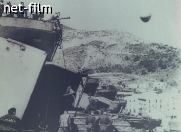 Footage Allied Forces Operations. (1943)
