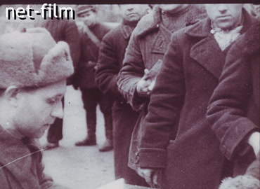 Footage Moscow militia. (1941)