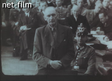 Footage Trial after the assassination attempt on Hitler. (1944)