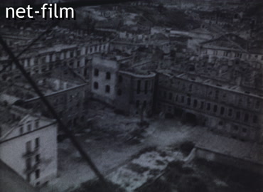 Кинохроника Смоленск во время войны. (1944)
