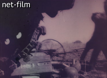 Footage Ukraine, restoration of liberated territories. (1943-1944)