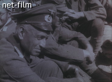 Кинохроника Немецкие военнопленные в Москве. (1944)