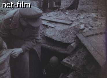Footage Liberated concentration camp prisoners. (1943-1944)