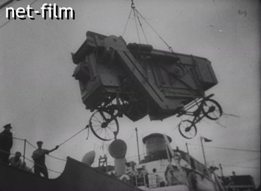 Footage USSR aid to socialist countries. (1944-1949)