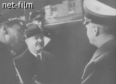 Кинохроника Визит В.М. Молотова в Берлин и советско-германские отношения. (1939-1940)