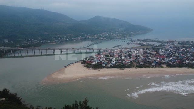 Аэросъемка побережья Южно-Китайского моря