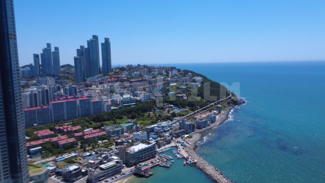 Аэросъемка пляжа Хэундэ