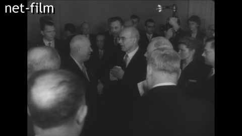 Кинохроника Прием в посольстве ПНР в Москве. (1956)