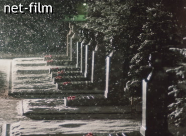 Кинохроника Некрополь у Кремлевской стены. (1985-1990)