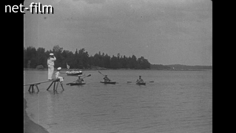 Кинохроника Царская семья на отдыхе. (1913)