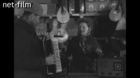 Кинохроника Предновогодняя торговля. (1952)