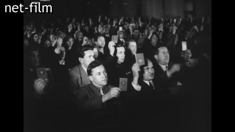 Кинохроника Чрезвычайный XVII-й съезд Советов РСФСР. (1937)