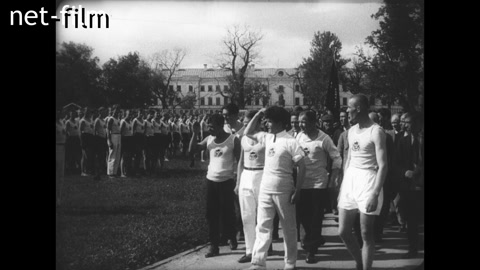 Кинохроника Спортивный праздник судостроителей. (1925-1929)