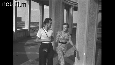 Кинохроника Довоенная Москва. (1938)
