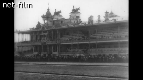 Кинохроника Фрагменты из фильма "Круг" с участием актеров МХАТ. (1927)