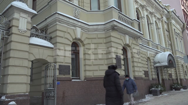 Санкт-Петербург, зима, день, в кадре Дворец бракосочетания № 2