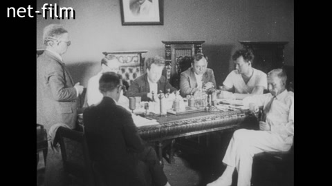 Кинохроника Прием в Союз писателей СССР. (1934-1935)