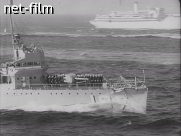 Кинохроника Морской парад в США. (1938-1939)