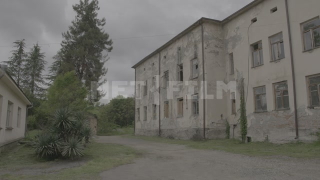 Abkhazia, Sukhum, old abandoned building