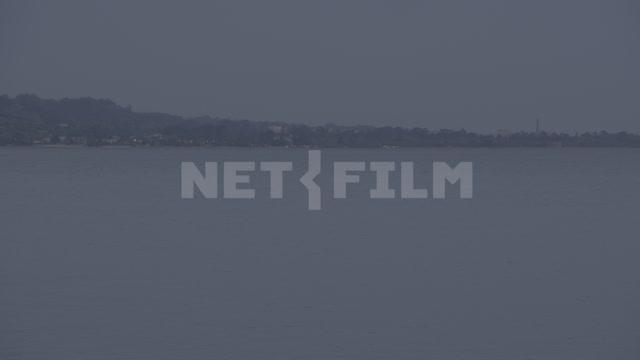 Abkhazia, Sukhumi, evening, twilight, embankment, Black Sea