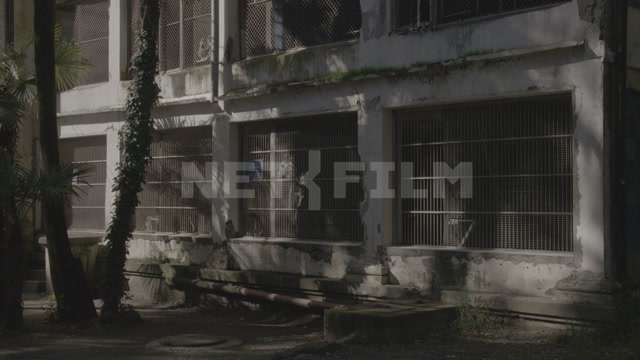 Abkhazia, Sukhumi, monkey nursery. Enclosures, cages with monkeys