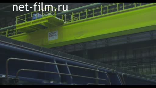 Кинохроника Работа предприятия "Евраз - объединенный западно-сибирский металлургический комбинат". (2012)