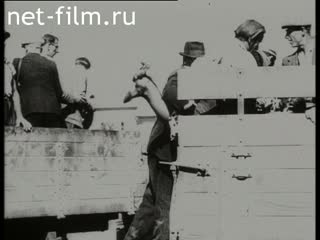 Footage Polish Germans. (1939)