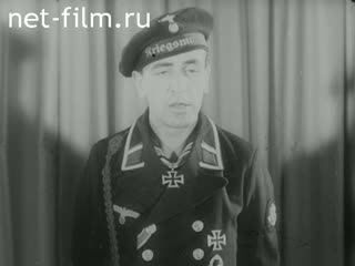 Киножурнал Дойче Вохеншау №724-2 Рабочий материал. (1944)