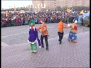 Съемки праздника Масленицы в Москве