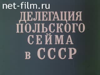 Movie The Delegation of the Sejm of Poland in the USSR. (1987)