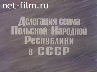 Фильм Делегация сейма Польской Народной Республики в СССР. (1982)
