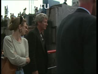Кинохроника Ричард Гир в Нижнем Новгороде. (1995)