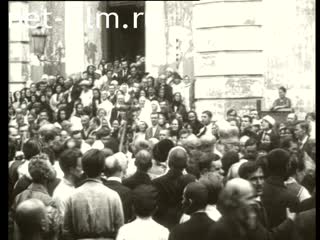 Кинохроника Церковный праздник в Москве. (1918-1924)