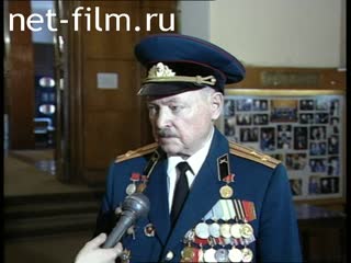 Кинохроника Жариков Андрей Дмитриевич, интервью. (1996)