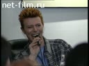 David Bowie, press conference