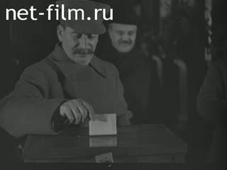Кинохроника Выборы в Верховный Совет СССР. (1937)