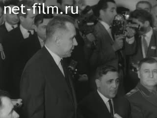 Кинохроника Материалы по фильму "Встречи в Ташкенте". (1966)