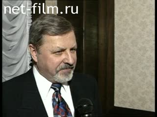 Кинохроника Юрий Краузе, интервью. (1995)