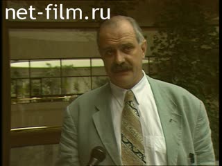 Footage Nikita Sergeevich Mikhalkov, interview. (1995)